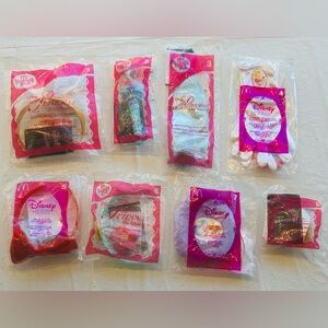 Disney Princess 2003/2008 McDonalds Happy Meal Toys (Lot of 8) - New/Sealed